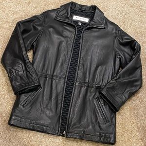 ANDREW MARC Leather Coat